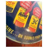 Casite Round Advertising Thermometer - 12-Inch Diameter Vintage Sign