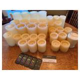 Flameless LED Candles with Remotes - Assorted Sizes