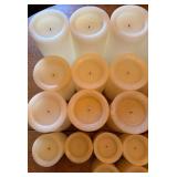 Flameless LED Candles with Remotes - Assorted Sizes