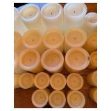 Flameless LED Candles with Remotes - Assorted Sizes
