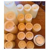 Flameless LED Candles with Remotes - Assorted Sizes