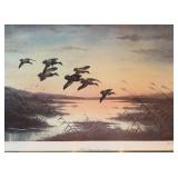 Mallards Moving at Dawn - Les Kouba - Artist
