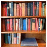 Vintage Books Collection - Assorted Titles, Hardcover & Clothbound, Forty or More Volumes