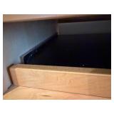 Stanley Furniture Desk - Dovetail Construction - Keyboard Tray Missing