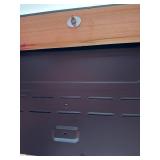 Muskoka 310 42C-10 Electric Fireplace - Wall Mount, Remote Included, 42x18 in