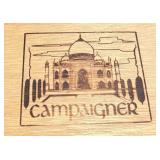 Dixie Campaigner 2-Drawer Cabinet 24 x 17 x 22