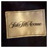 Saks Fifth Avenue Buffalo Leather Jacket & Zip-Out Fur Liner