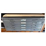 Mayline Map Cabinet - Steel Storage Unit