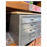Mayline Map Cabinet - Steel Storage Unit