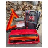 Truck Pac ES6000 Jump Starter & Emergency Safety Triangle & Coleman Device Case