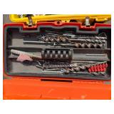 Assorted Drill Bits & Electrical Hardware Tool Boxes