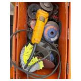 Assorted Sanders including Dewalt