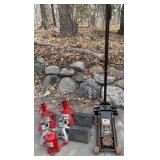 Strongway Jack Stands, Sears Jack Stands, Bottle Jack & Floor Jack