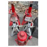 Strongway Jack Stands, Sears Jack Stands, Bottle Jack & Floor Jack
