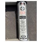 Telescoping Aluminum Ladder - Multi-Section with Safety Labels and Straps