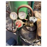 Oxy-Acetylene Welding Gas Cylinders with Regulators & Hoses and Welding Masks