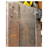 Industrial Welding Table on Steel Cart with Drawers & Casters