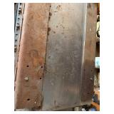 Industrial Welding Table on Steel Cart with Drawers & Casters