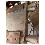 Industrial Welding Table on Steel Cart with Drawers & Casters