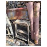 Telescoping Ladder & Step Ladder & Metal Saw Horses & Contractor Paper