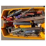 Rolling Tool Box With Assorted Hand Tools