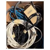 Assorted Electrical Cables & Extension Cords