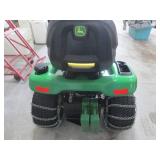 John Deere X330 Lawn Tractor with 44in Snowblower Attachment