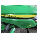 John Deere X330 Lawn Tractor with 44in Snowblower Attachment