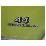 John Deere X330 Lawn Tractor with 44in Snowblower Attachment