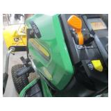 John Deere X330 Lawn Tractor with 44in Snowblower Attachment