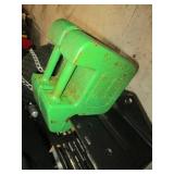 John Deere X330 Lawn Tractor with 44in Snowblower Attachment