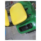 John Deere X330 Lawn Tractor with 44in Snowblower Attachment