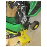 John Deere X330 Lawn Tractor with 44in Snowblower Attachment