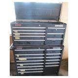 Craftsman 2-Stack Ball-Bearing Tool Chest Cabinet on Wheels