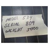 Loed Model 534 diesel material handler.