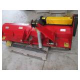 Rotary Mower Deck - Model MOWER for Tractor, PTO Driven, Red/Yellow