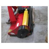 Rotary Mower Deck - Model MOWER for Tractor, PTO Driven, Red/Yellow