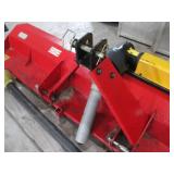 Rotary Mower Deck - Model MOWER for Tractor, PTO Driven, Red/Yellow