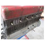 Chevrolet 350 Small-Block V8 Engine on Engine Stand - Cast Iron Block