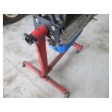 Chevrolet 350 Small-Block V8 Engine on Engine Stand - Cast Iron Block
