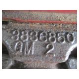 Chevrolet 350 Small-Block V8 Engine on Engine Stand - Cast Iron Block