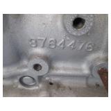 Chevrolet 350 Small-Block V8 Engine on Engine Stand - Cast Iron Block