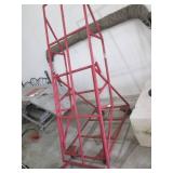 Mobile Scaffold Tower on Wheels - Steel Frame, A-Frame Construction