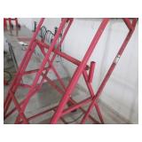 Mobile Scaffold Tower on Wheels - Steel Frame, A-Frame Construction