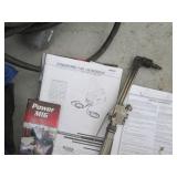 Lincoln Electric Power MIG 180 Welder with Gas Cylinders & Manual