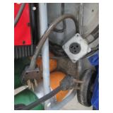 Lincoln Electric Power MIG 180 Welder with Gas Cylinders & Manual