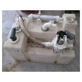 Dometic 28 Gallon holding tank system, 12 V DC power