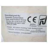 Dometic 28 Gallon holding tank system, 12 V DC power