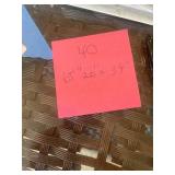 Oak Kitchen Island with Built-in Wine Rack, 3 Drawers & Cabinet Doors