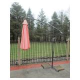 Cantilever Patio Umbrella with Crank -  Canopy